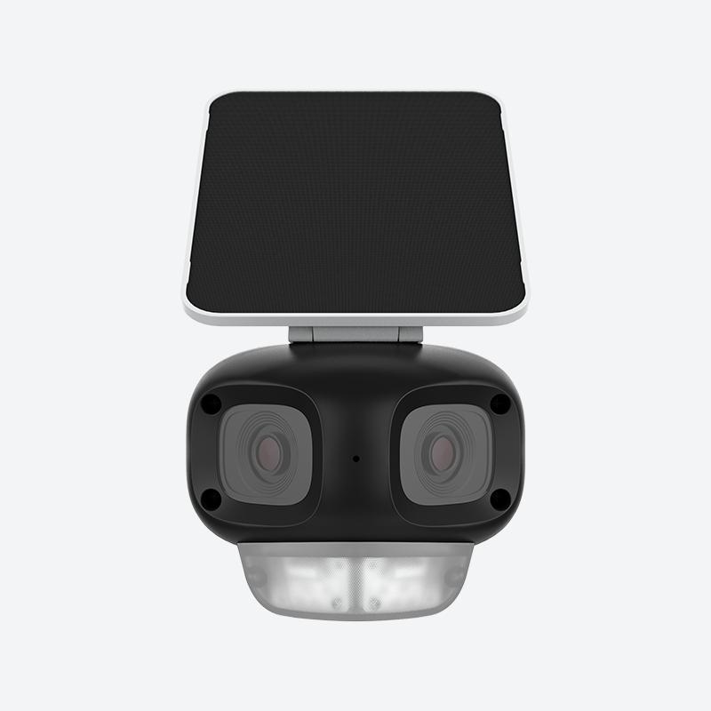 4MP Color Maker WiFi Solar Dual Lens Camera - Outside Image